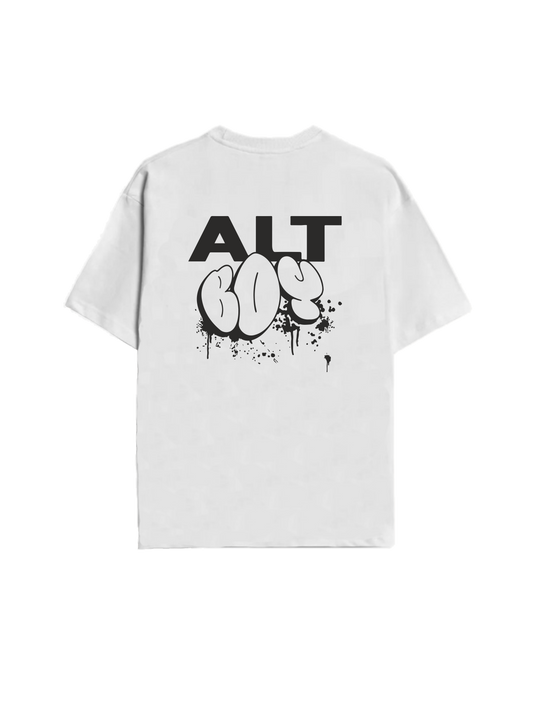 Alt-Boy Off-White Tee (Oversized)