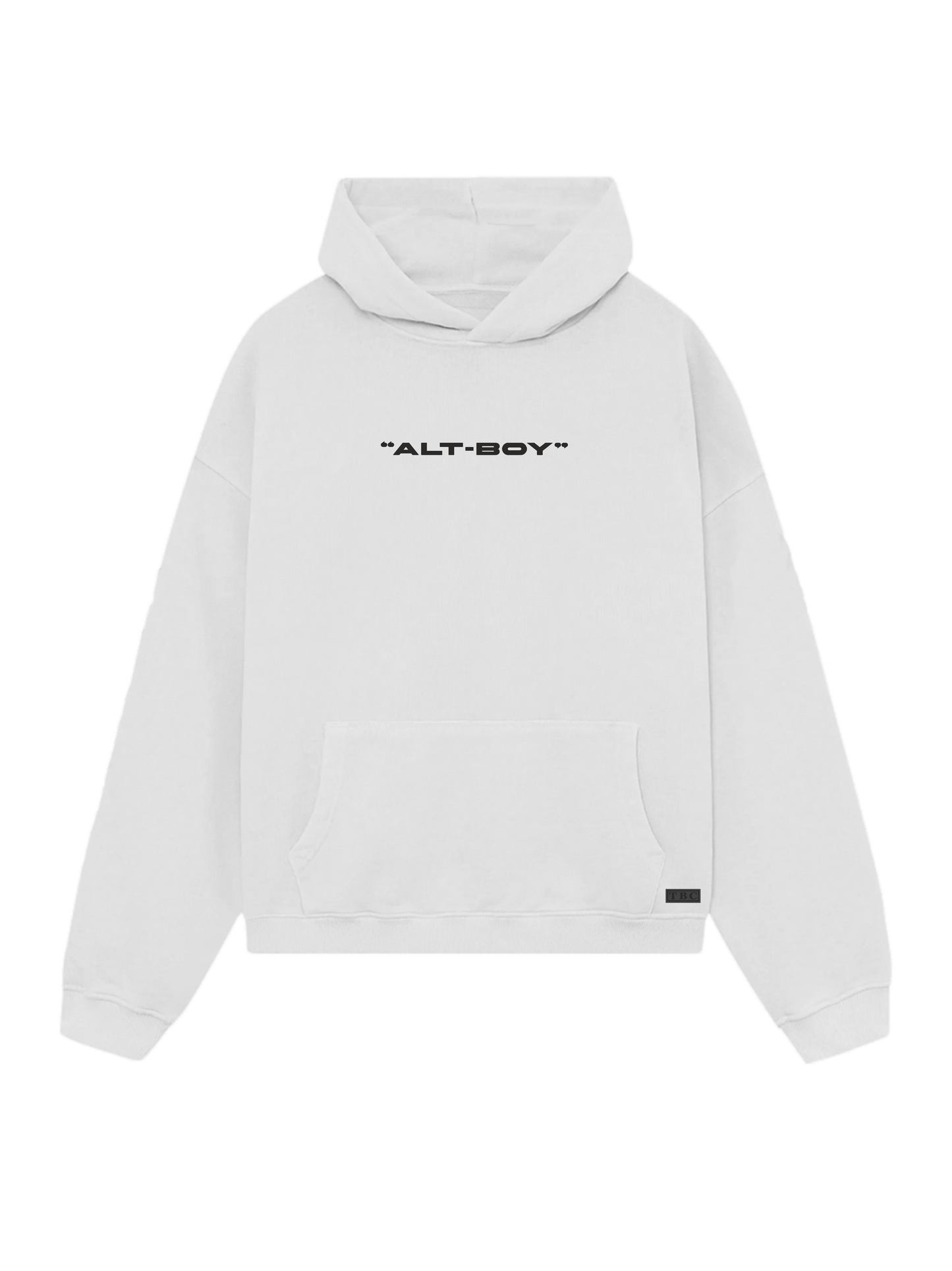 Alt-Boy White Hoodie