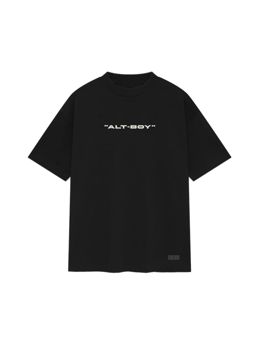 Alt-Boy Black Tee (Oversized)