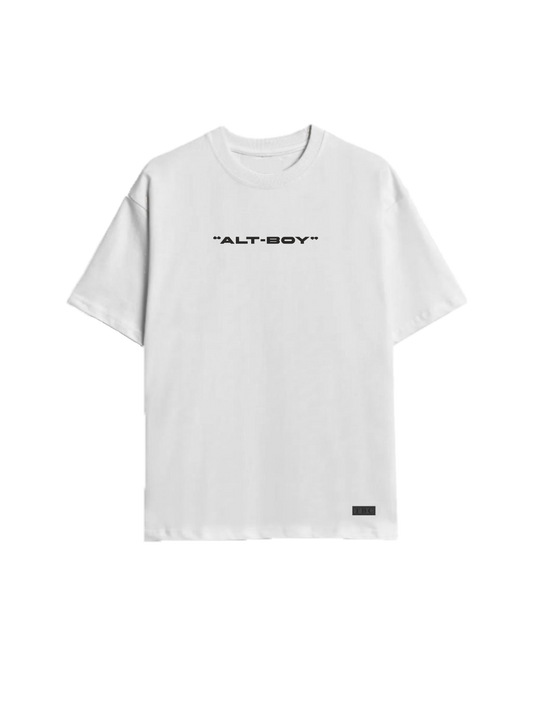Alt-Boy Off-White Tee (Oversized)